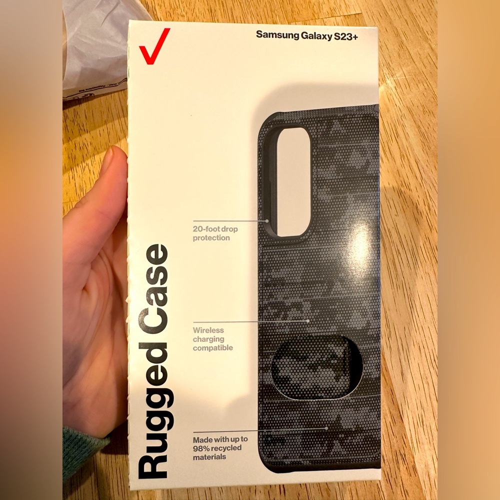 New in box Samsung Galaxy S23+ case rugged